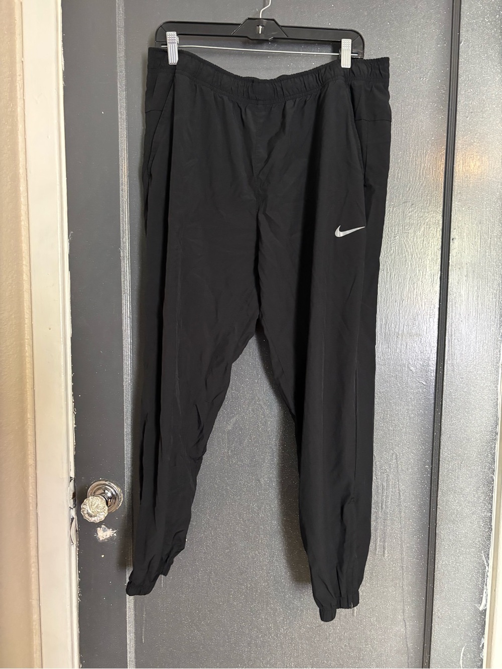 Nike Men's Black Athletic Track Pants